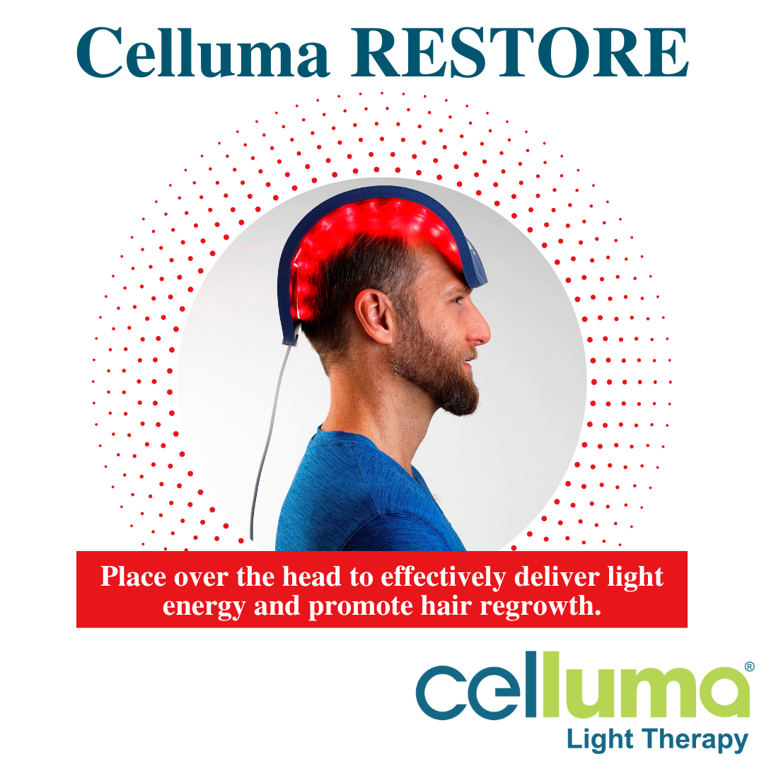 Celluma Restore LED Light Therapy for Hair Restoration